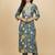 Women Floral Printed Regular Mirror Work Pure Cotton Kurta with Trousers & With Dupatta
