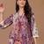 Women Paisley Printed Cotton A-Line Kurta with Trousers