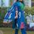 Women Ethnic Motifs Printed Regular Sequinned Kurta with Trousers & With Dupatta