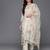 Floral Printed Regular Thread Work Pure Silk Kurta with Trousers & Dupatta