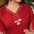 Floral Printed V-Neck Pure Cotton Kurta With Trousers & Dupatta