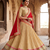 golden  embroidered Lehenga choli