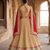 golden  embroidered Lehenga choli