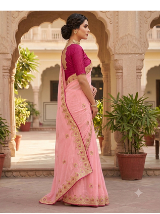 designer fancy party wear saree 2