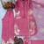 Pink crepe readymade suit with embroidery & sequence work