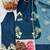 Teal crepe readymade suit with embroidery & sequence work