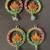 decorative shubh labh lotus wall hanging  handmade toran door hanging (pack of 2)