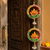 decorative shubh labh lotus wall hanging  handmade toran door hanging (pack of 2)