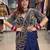 Royal blue silk blend embroidered saree