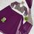 Royal purple embroidered pre-draped saree with designer blouse