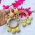 decorative shubh labh wall hanging  gifting handmade toran door hanging  decor (pack of 2)