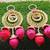 decorative kamalkali shubh labh wall hanging  handmade toran door hanging decor (pack of 2)