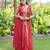 Pink Color Printed and Mirror Work Georgette Navratri Salwar Suit