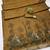Mustard linen jacuard bird motif work bird saree with unstitched blouse piece