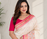 off white color multicolour woven butta multithread zari weaving silk blend saree