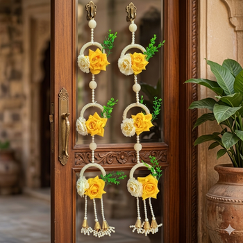traditional decorative wall hanging  wall hanging perfect for home decor (pack of 2) 2