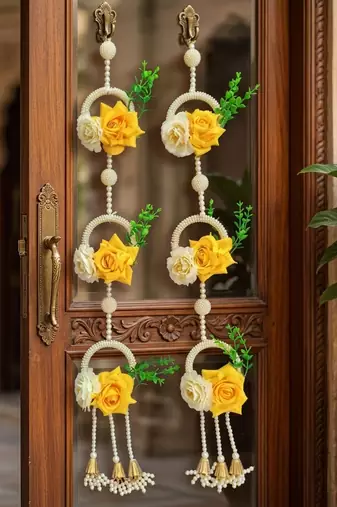 traditional decorative wall hanging  wall hanging perfect for home decor (pack of 2)