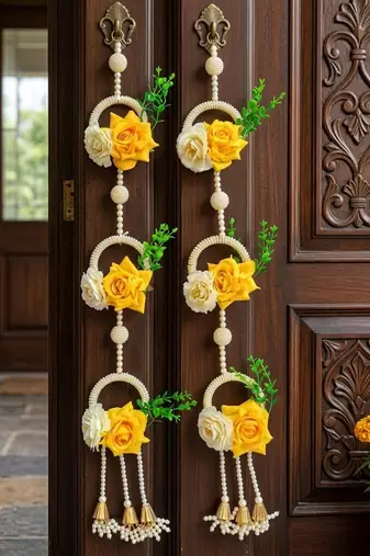 traditional decorative wall hanging  wall hanging perfect for home decor (pack of 2)