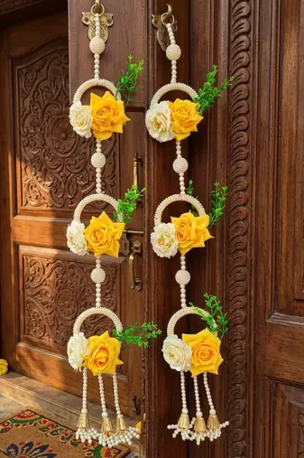 traditional decorative wall hanging  wall hanging perfect for home decor (pack of 2)