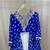 Royal Blue mirror-work and Gota Patti Slik Blend Navratri Lehenga Choli