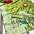 Parrot green art silk blend banarasi jacuard work pethani saree with unstitched blouse piece