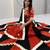 Black Gota patti lace & flavour hand work CottonNavratri Lahenga Choli Sert