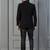 Black premium indowestern set , waist coat and pant set for men with embroidered work
