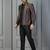 Yellow jacquard indowestern set  waist coat and pant set for men with embroidered work