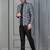 Green premium indowestern set , waist coat and pant set for men with printed