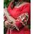 Red Color Printed mirror-work Cotton  Navratri Lehenga Choli