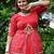Red Color Printed mirror-work Cotton  Navratri Lehenga Choli