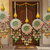traditional decorative patch jhumki latkan wall hanging  perfect for home decor (pack of 2)