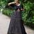 Black Printed mirror-work Cotton Navratri Lehenga Choli