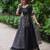 Black Printed mirror-work Cotton Navratri Lehenga Choli