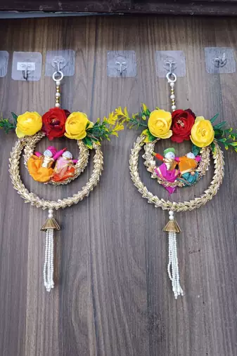 decorative wall hanging for main door  garland perfect for home decor (pack of 2)