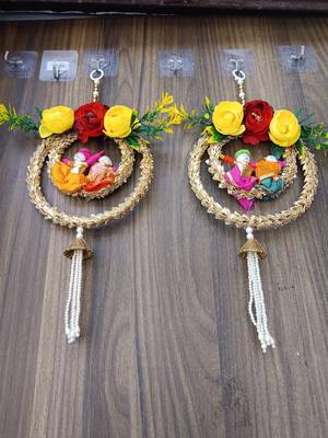 decorative wall hanging for main door  garland perfect for home decor (pack of 2) 3