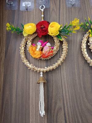 decorative wall hanging for main door  garland perfect for home decor (pack of 2) 5