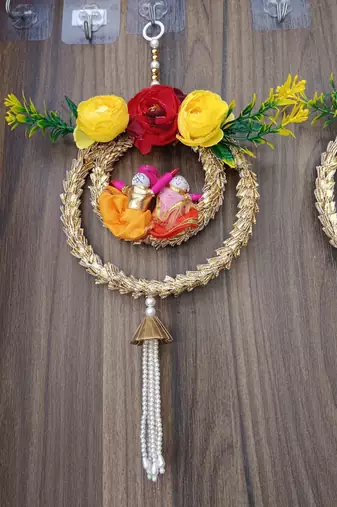 decorative wall hanging for main door  garland perfect for home decor (pack of 2)