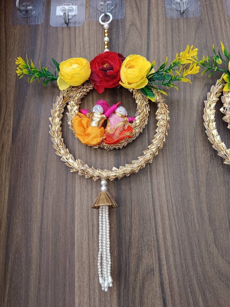 decorative wall hanging for main door  garland perfect for home decor (pack of 2)