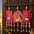 handmade shubh labh cow mandir jharkoha decorative hanging (set of 1)
