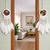handmade multicolor dream catcher wall hanging white wooden beads boho decor (pack of 2)