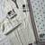 Off white khadi cotton with embroidery kurti pent dupatta set