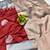 Grey red art silk blend jacquard motif work saree with unstitched blouse piece