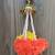 handmade genda beads parrot hanging  tassel door and home decorative hanging (pack of 4)