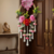 decorative lotus patch chudi with flower hanging perfect for home decor  handmade toran door hanging decor (pack of 2)
