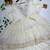 White mirror-work lace Cotton Navratri Lehenga Choli 
