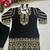 Black Color Sequence And Embroidery Work  faux Georgette Salwar Suit