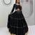 Chaniya choli for navratri Black Cotton with Traditional Mirror Work