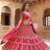 Pink Bridal Lehenga Choli for Women with Heavy Embroidery & Dupatta