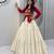 Rani Pink heavy Hand Work with kodi work & Gamthi work Cotton Navratri Lahenga Top Set